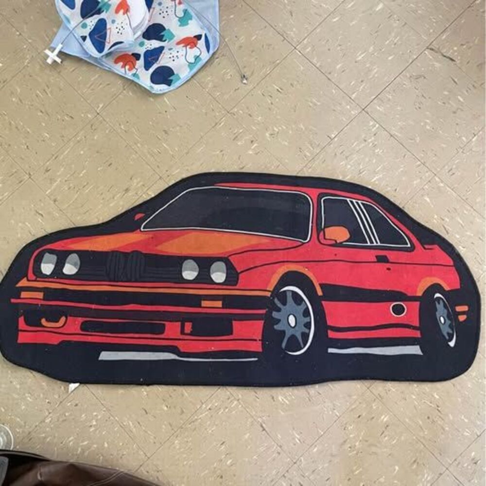 Racing Car Rug